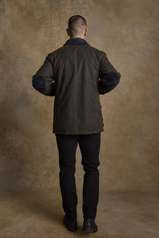 Wachsjacke - Olive grün