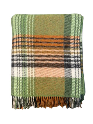 Dicke Shetland Wolldecke Irish Picnic Blanket von House of Scotland