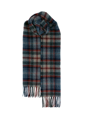 Schal Lammwolle Tartan Gallus
