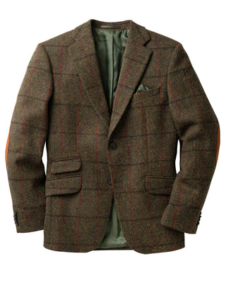 Harris Tweed® Sakko Veston Green Overcheck