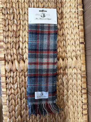 Schal Lammwolle Tartan Gallus
