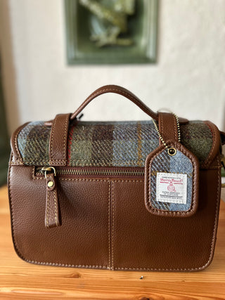Harris Tweed® Satchel Handtasche Highland Check medium