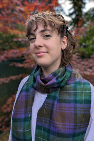 Classic Lambswool Scarf Lindsay Modern