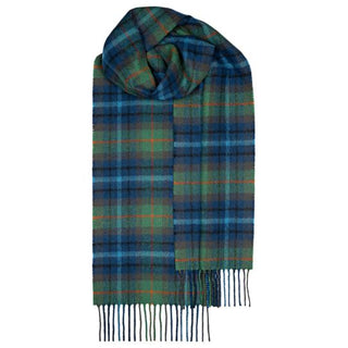 Klassischer Lammwollschal im Tartan New York City von House of Scotland.