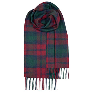 Klassischer Lammwollschal im Tartan Lindsay Modern von House of Scotland.