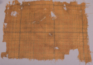 Das originale Wollfragment des Glen Affric Tartans aus dem archäologischen Fund im Hochmoor. Foto: Alan Richardson