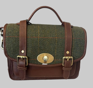 Die Satchel Handtasche von vorne.
