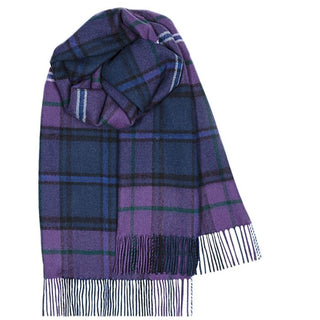 Tartan-Stola 100% Lammwolle Scotland Forever