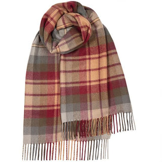 Tartan-Stola 100 % Lammwolle Auld Scotland