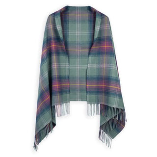 Tartan-Stola 100 % Lammwolle Hame