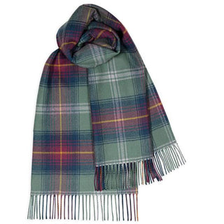 Tartan-Stola 100 % Lammwolle Hame