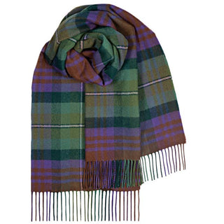 Tartan-Stola 100% Lammwolle Isle of Skye