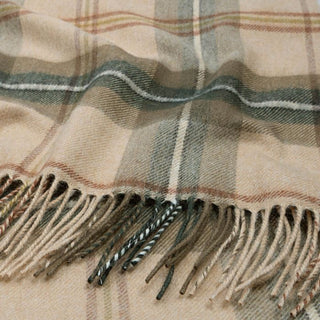 Tartan-Stola 100% Lammwolle Saskatchewan Weathered