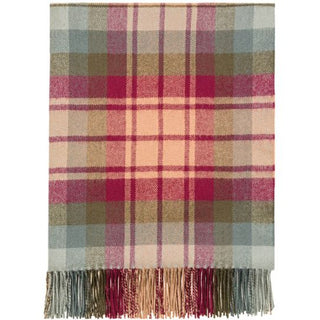 Wolldecke aus Lammwolle im Auld Scotland Tartan von House of Scotland