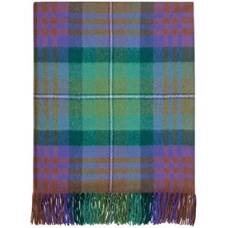 Wolldecke aus Lammwolle im Isle of Skye Tartan von House of Scotland