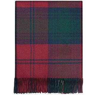 Wolldecke aus Lammwolle im Lindsay Modern Tartan von House of Scotland