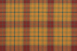 Nahaufnahme des Glen Affric Kiltstoffs mit Fischgrat-Webart und Tuck-in-Webkante.
