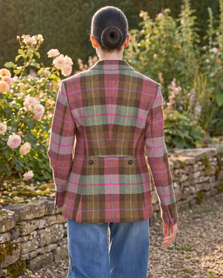Harris Tweed® Women's Wool Blazer Highland Check