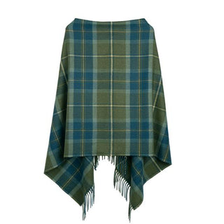Tartan Stole 100% Lambswool Scott Green Antique